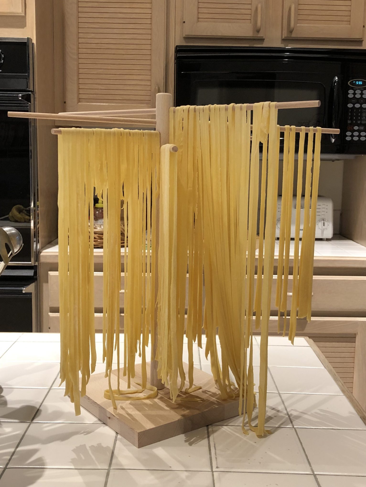 Making a Pasta Drying Rack 